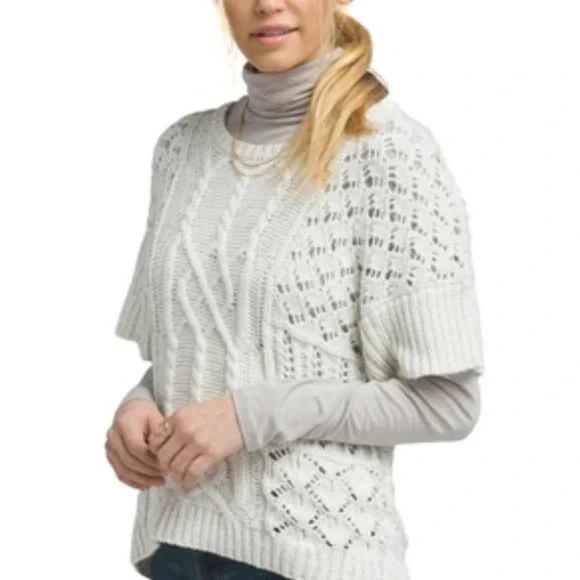 Prana patchwork sweater white size M nwt - Picture 13 of 13
